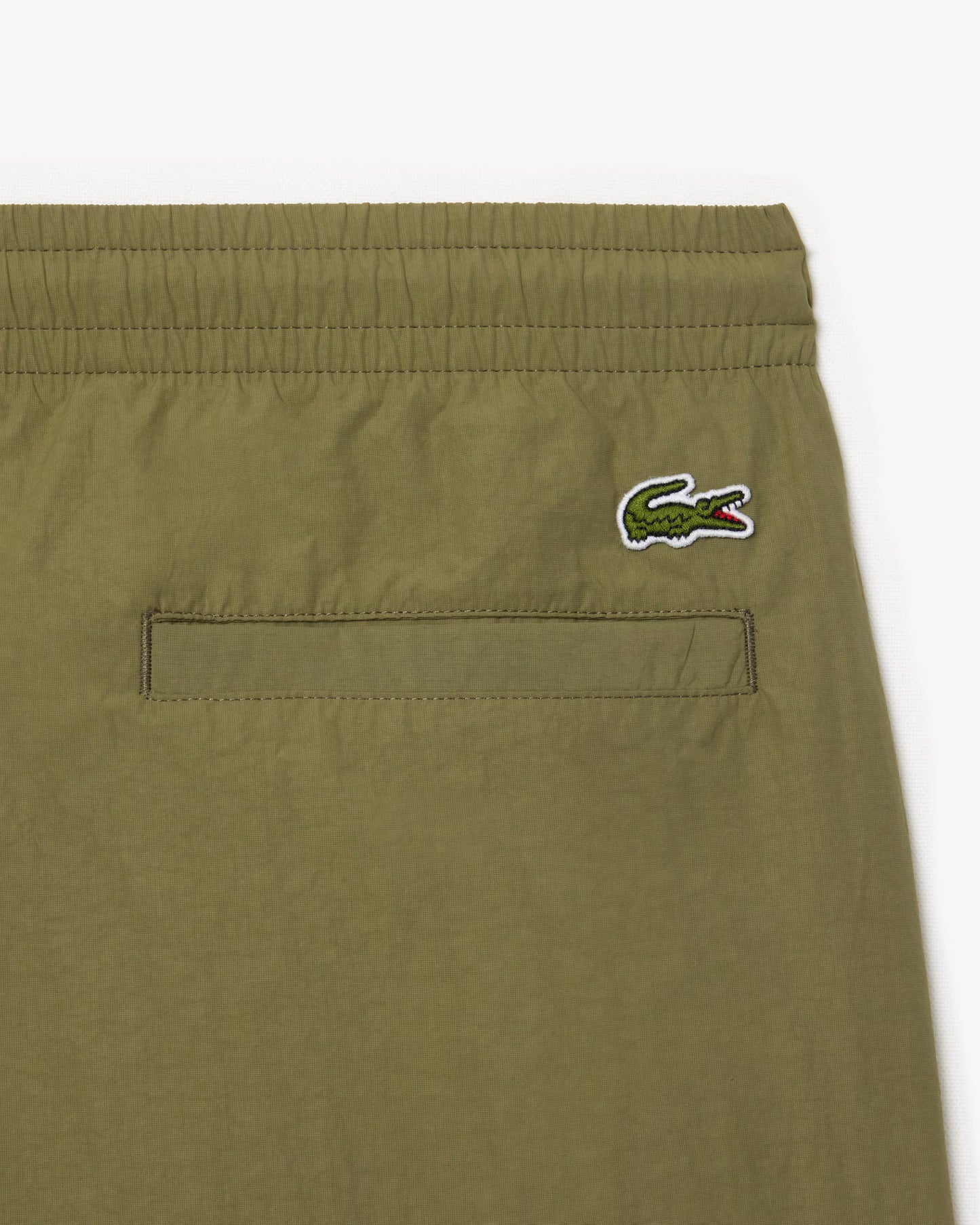 Lacoste Relaxed Fit Zip-Up Pocket Shorts