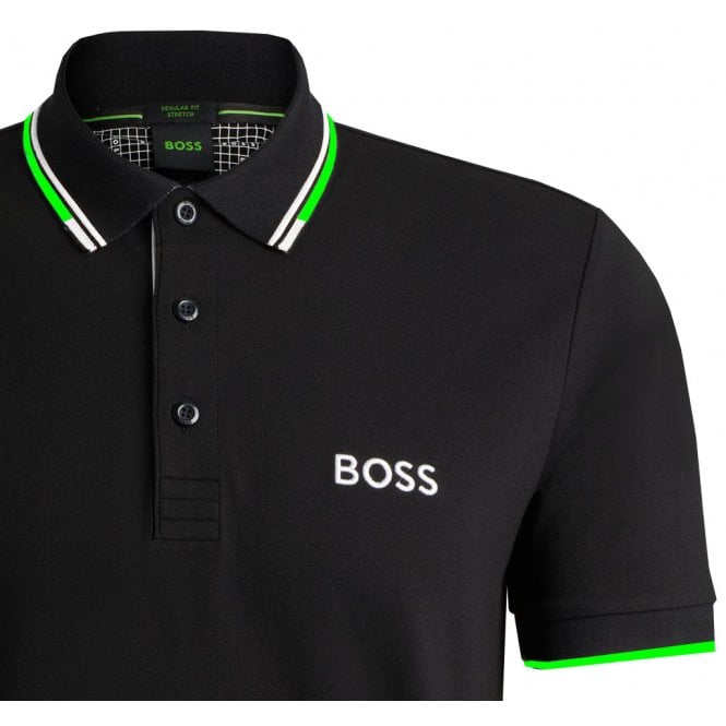 Hugo Boss Black Paddy Pro Stretch Polo Shirt – Regular Fit