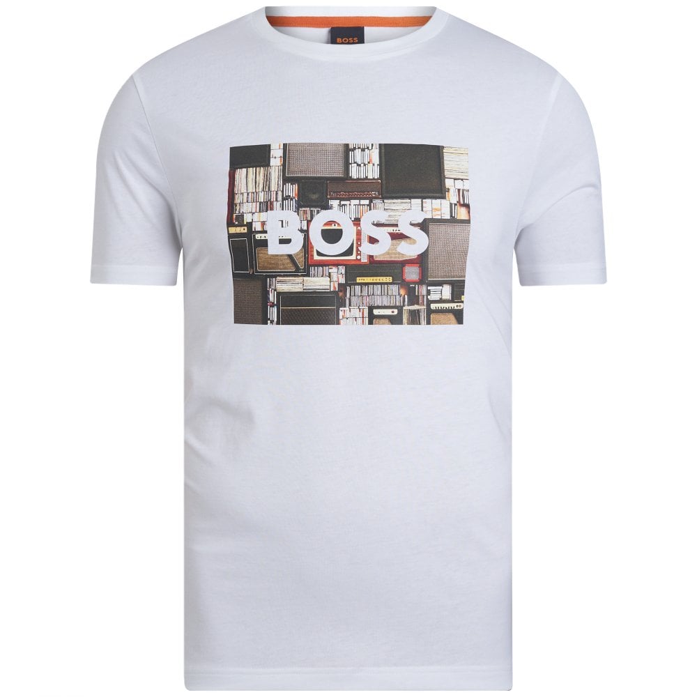 Hugo Boss Big Logo Block Cotton T-Shirt