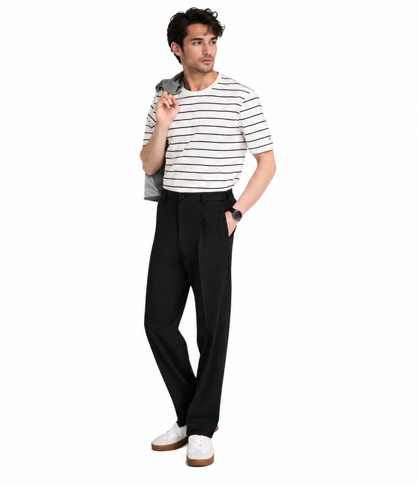 Tommy Hilfiger Men's Relaxed Fit Dress Pants – 36x32