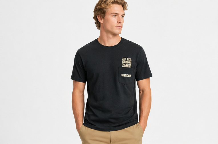 Hurley Men's Everyday Short Sleeve Pocket T-Shirt