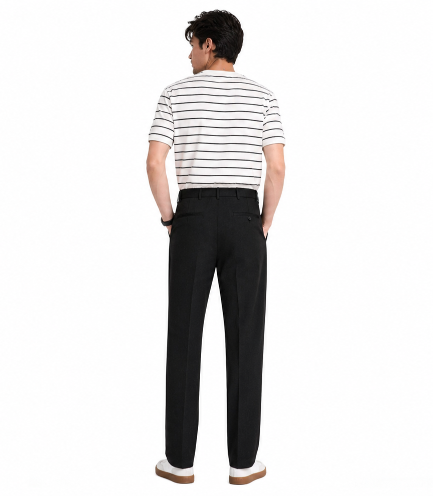 Tommy Hilfiger Men's Relaxed Fit Dress Pants – 36x32