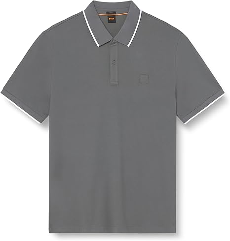 Hugo BOSS Passertip Logo-Patch Slim-fit Polo Shirt