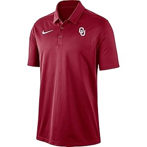 Nike Oklahoma Sooners Crimson Dri-FIT Franchise Polo