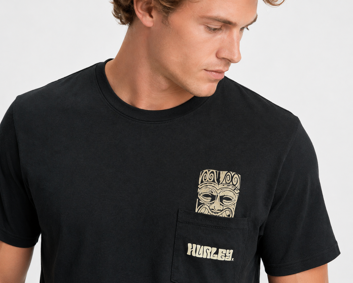 Hurley Men's Everyday Short Sleeve Pocket T-Shirt