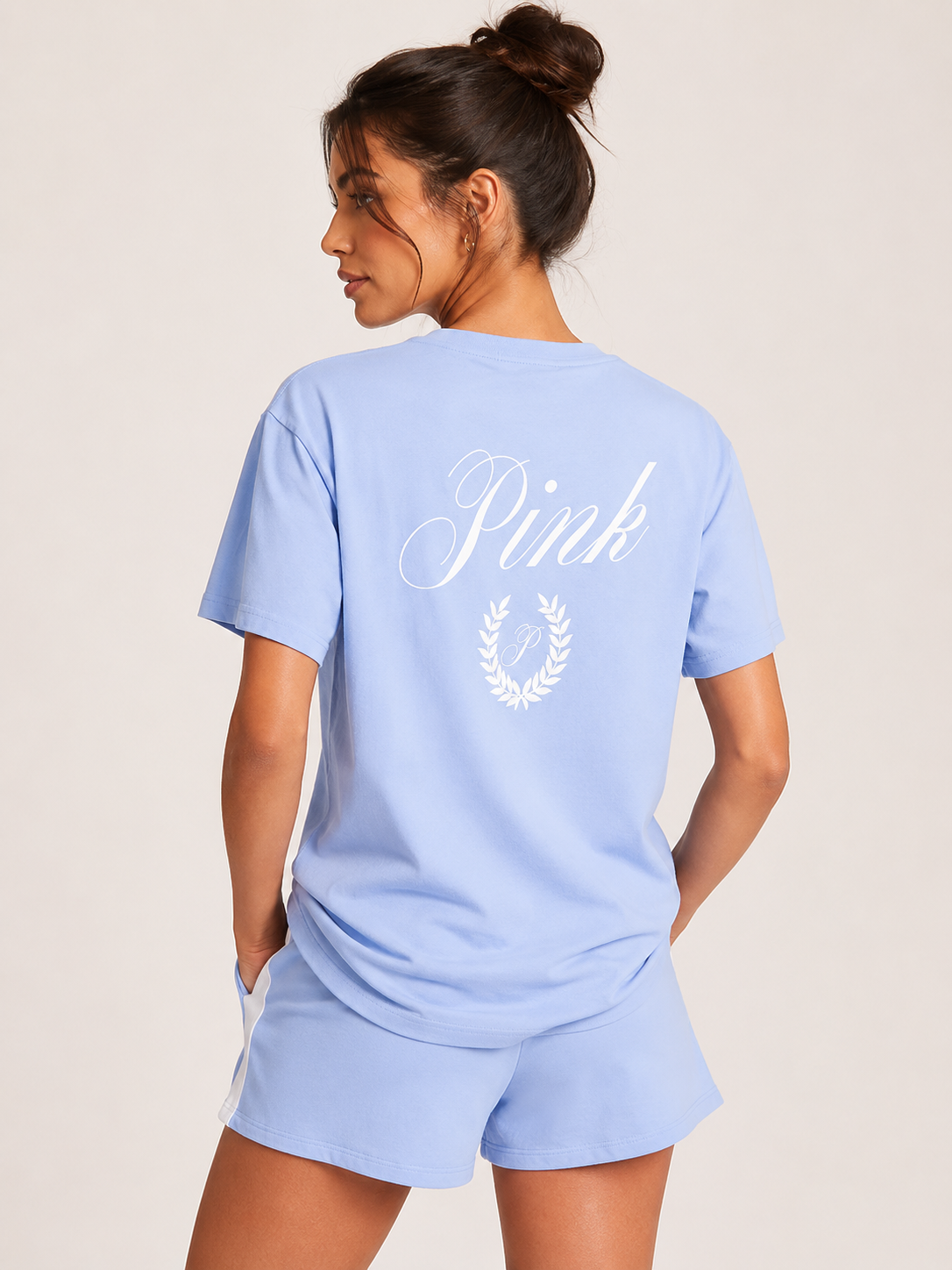 PINK Victoria’s Secret Oversized Campus Tee