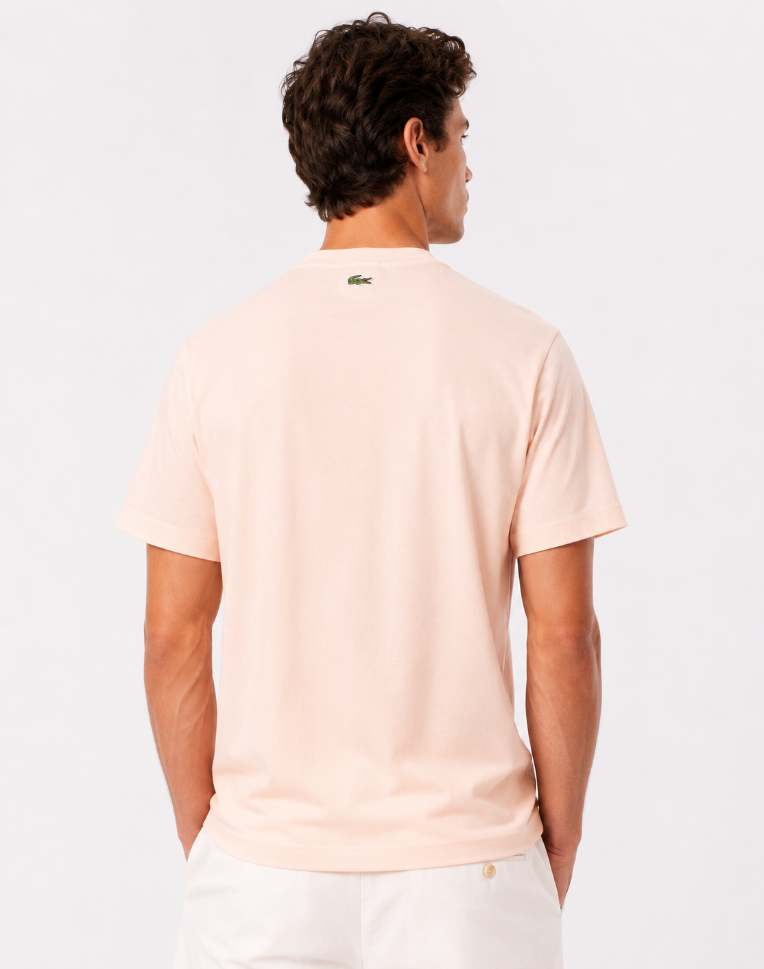 Lacoste Printed Cotton Jersey T-Shirt