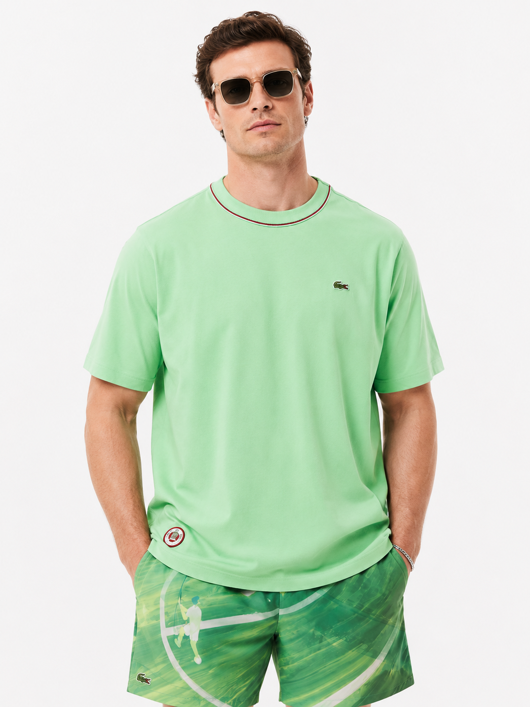Lacoste Roland-Garros Edition Jersey T-Shirt