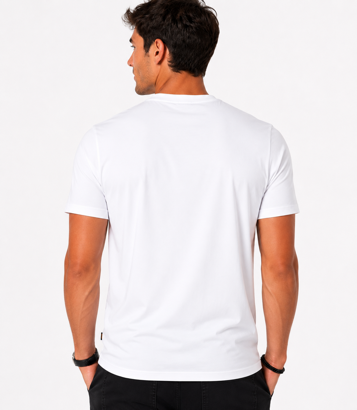 Hugo Boss Big Logo Block Cotton T-Shirt