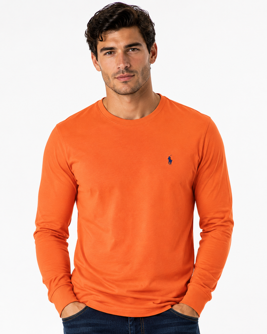 Polo Ralph Laure Classic Fit Soft Touch Long-Sleeve Tee