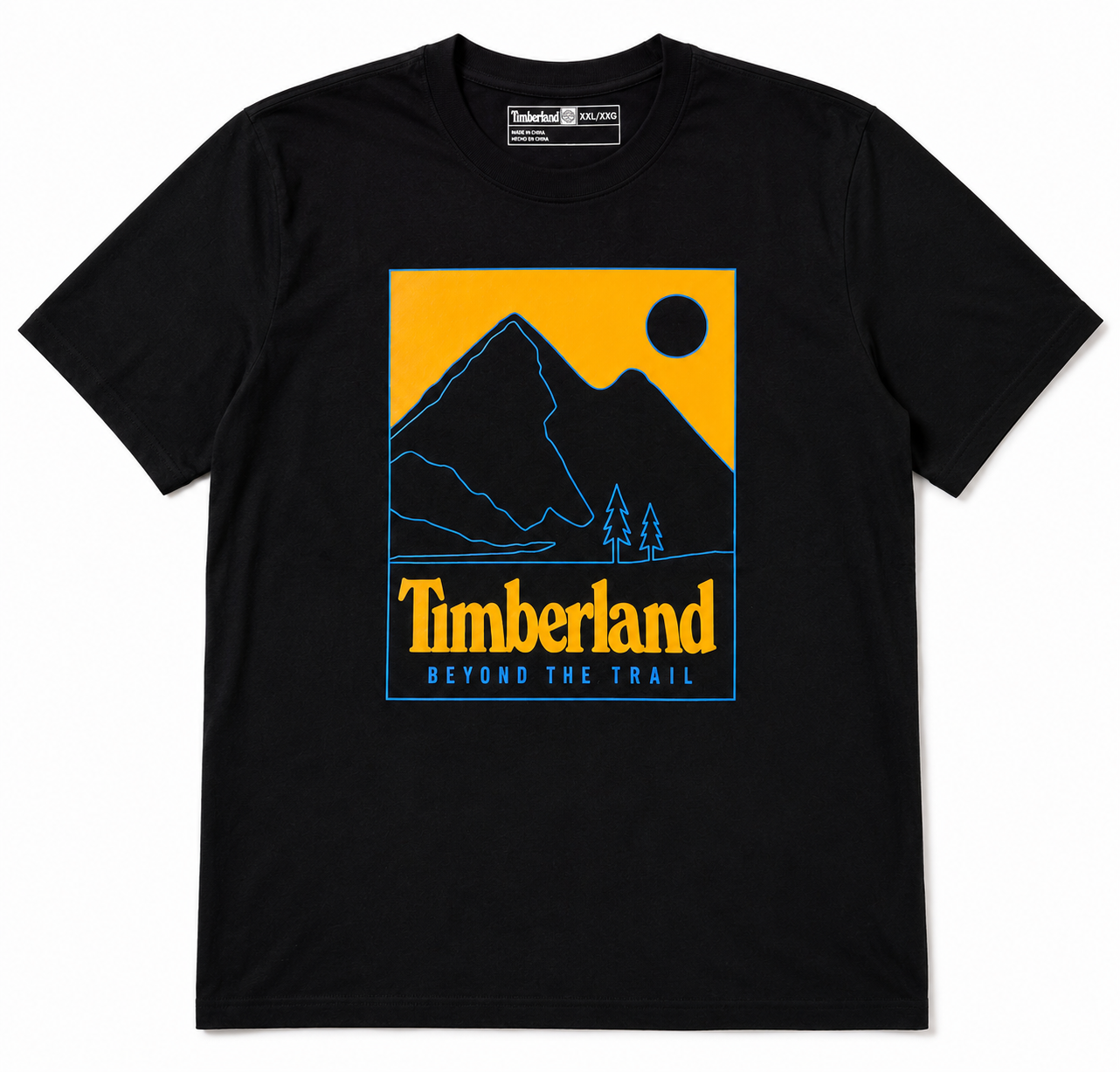 Timberland Men's Square Logo Short Sleeve T-Shirt