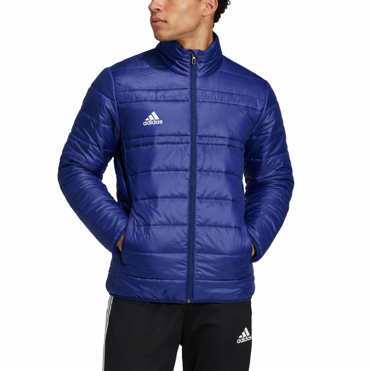 Adidas Men's JKT18 Light Padded Puffer Jacket