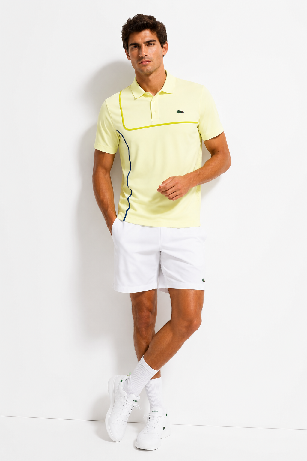 Lacoste Regular Fit Ultra Dry Piqué Tennis Polo