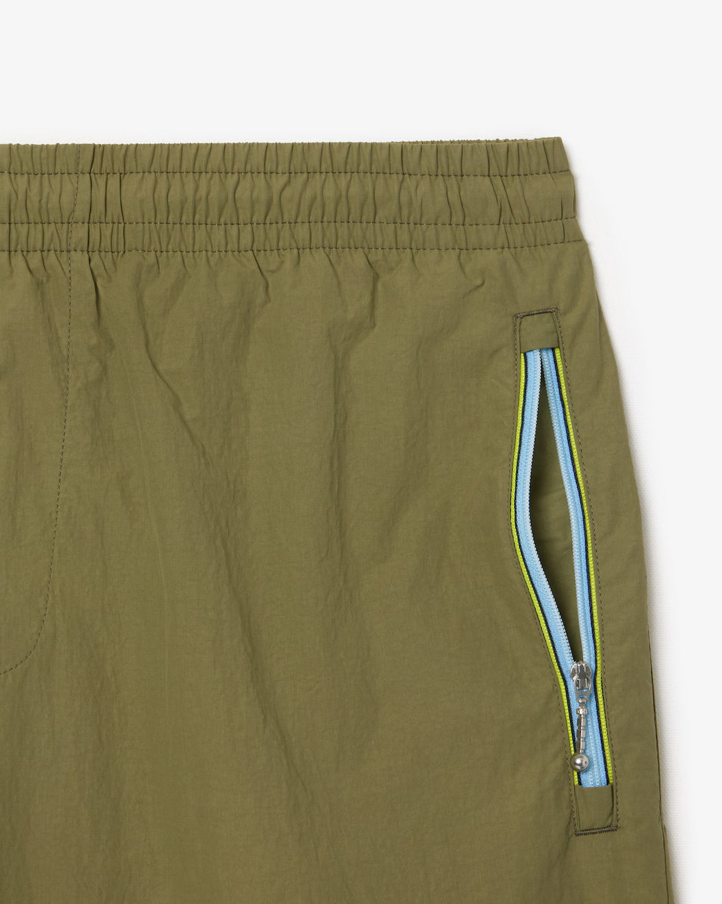 Lacoste Relaxed Fit Zip-Up Pocket Shorts