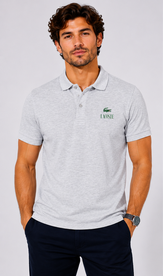 Lacoste Unisex Regular Fit Stretch Mini Piqué Polo