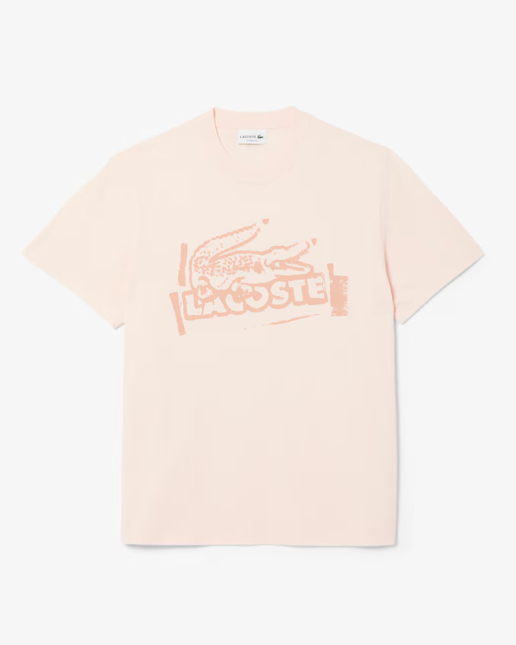 Lacoste Printed Cotton Jersey T-Shirt