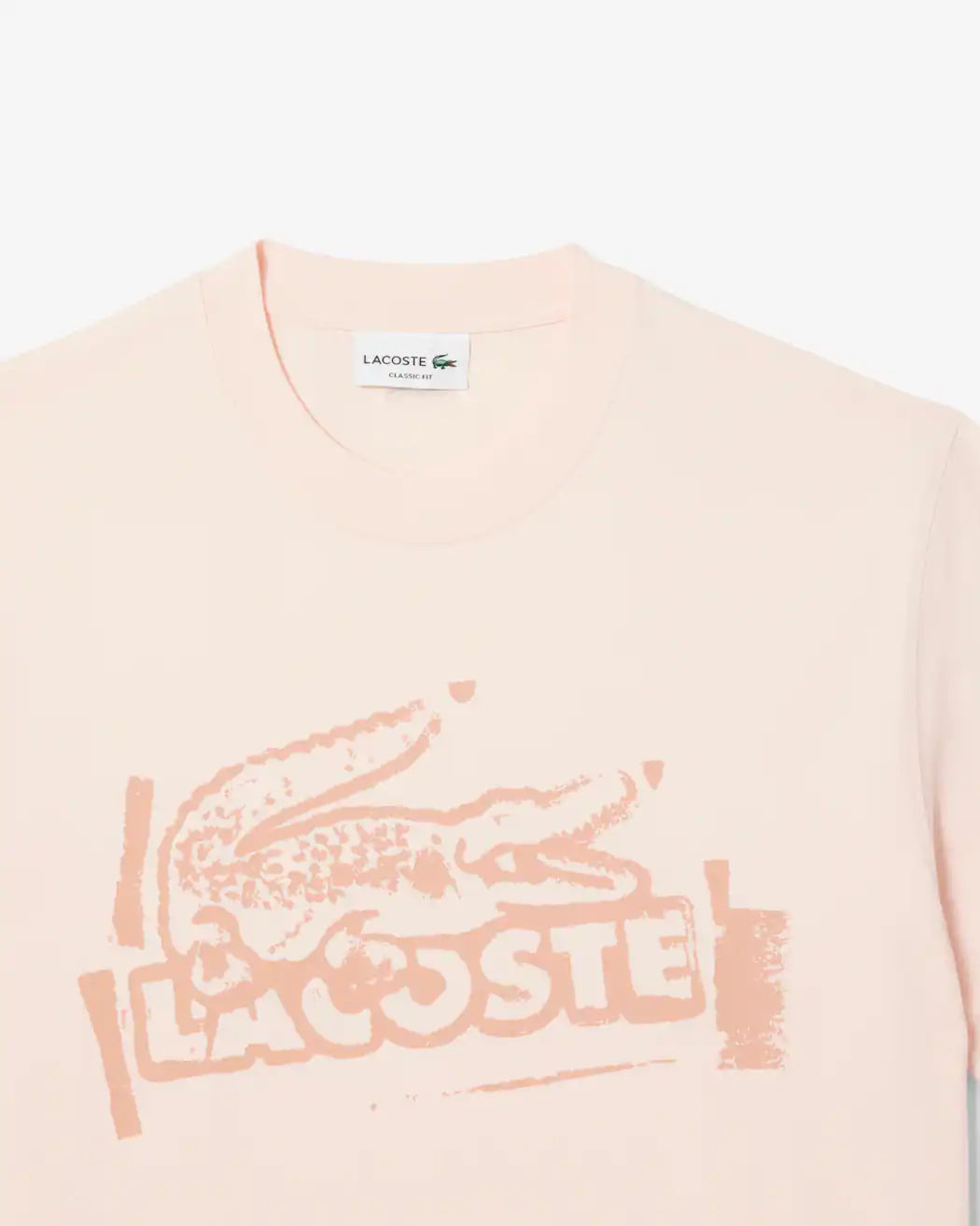Lacoste Printed Cotton Jersey T-Shirt