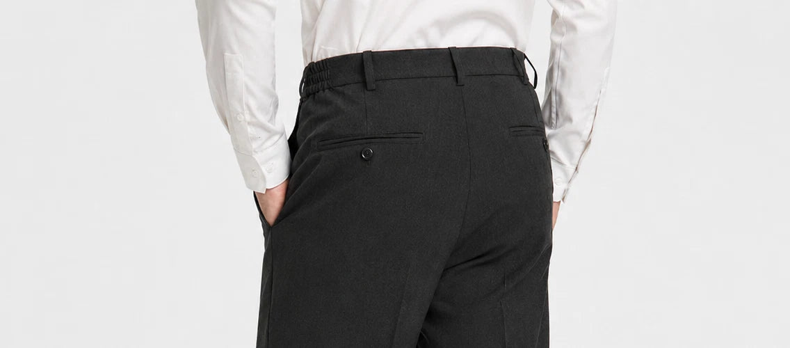 Tommy Hilfiger Men's Relaxed Fit Dress Pants – 36x32