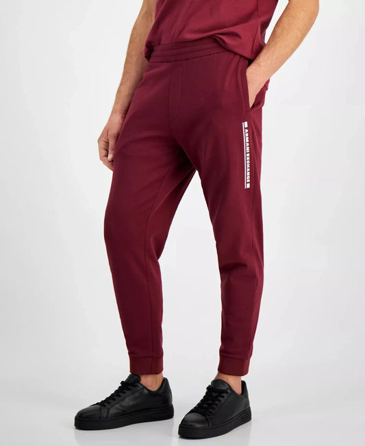 Armani Exchange Men's Fleece Logo Jogger Pants