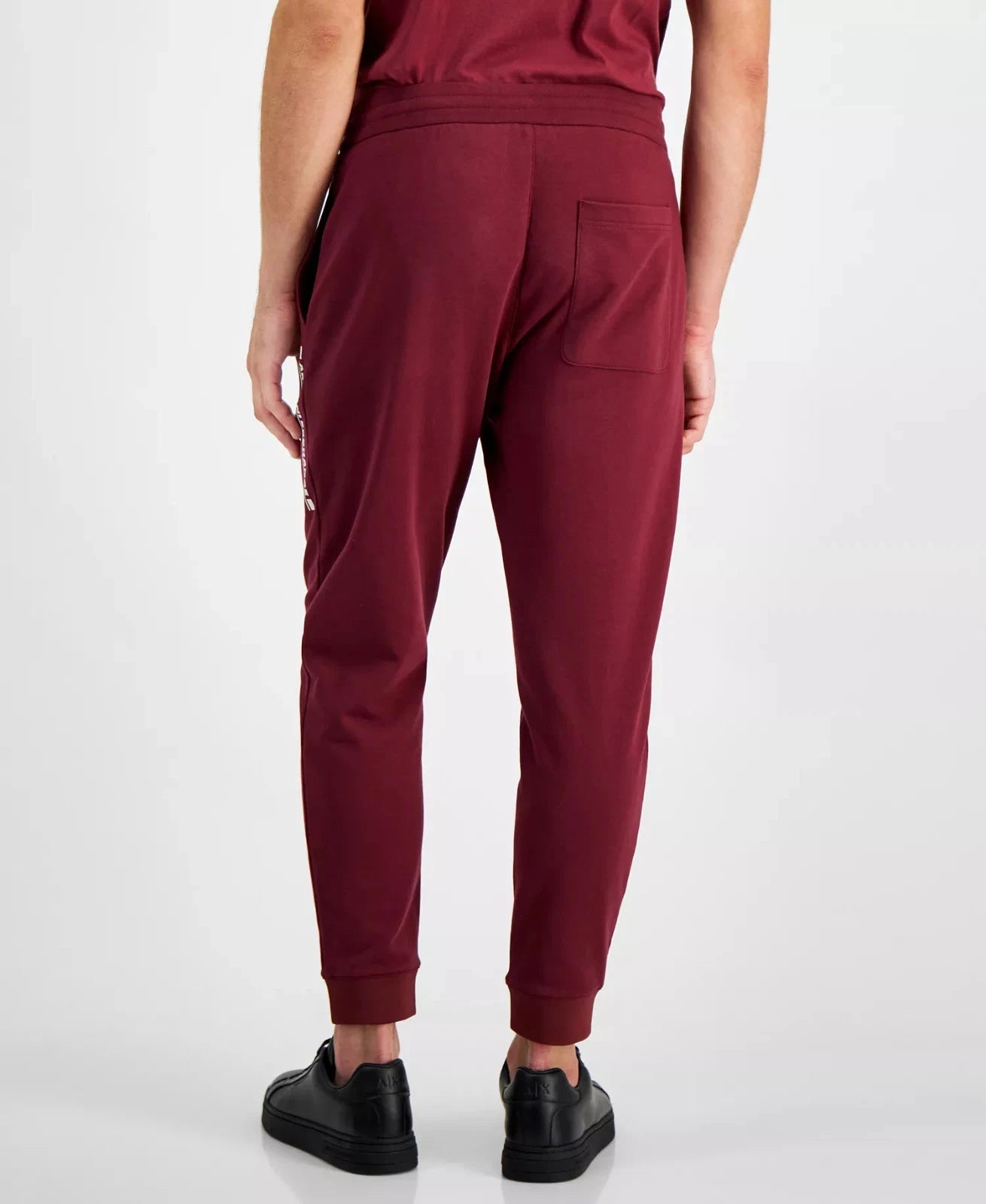 Armani Exchange Men's Fleece Logo Jogger Pants